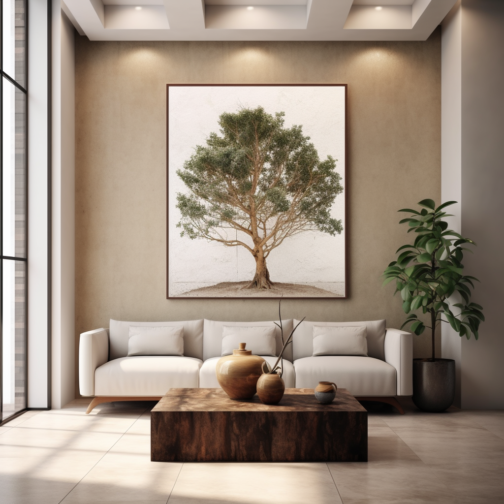 Reaching New Heights: How to Decorate a Large Wall with Vaulted Ceilings