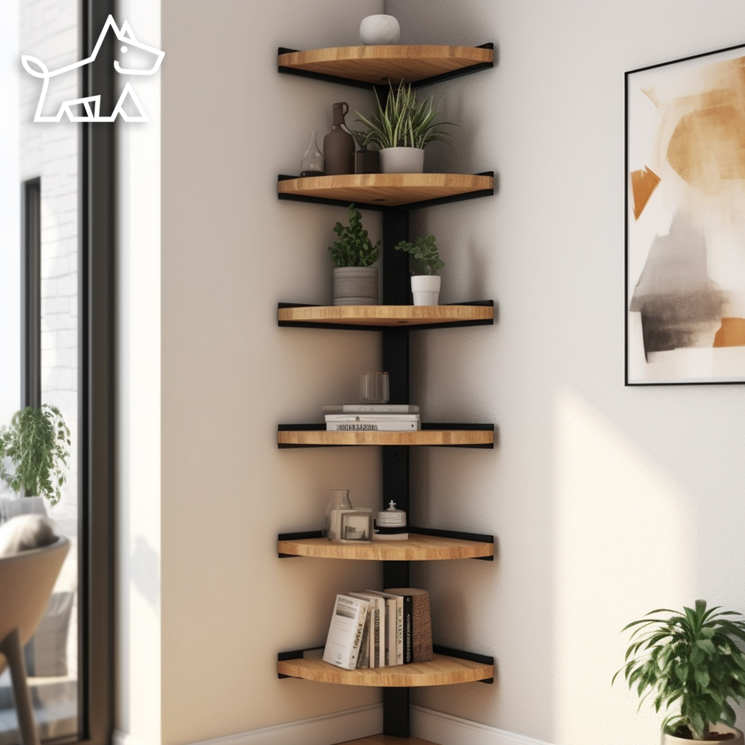 How to Decorate Corner Shelves: 20 Great Ideas