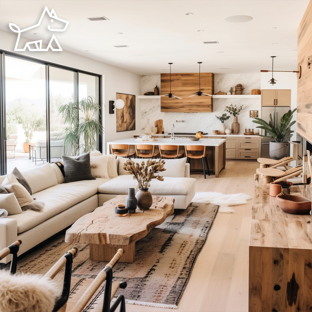 How to Separate Your Open Kitchen from the Living Room