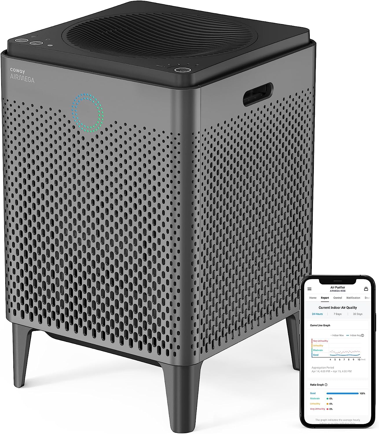 Breathe Easier with Coway Airmega 400S Smart Air Purifier at Amazon: Excellence for Large Rooms with Pets