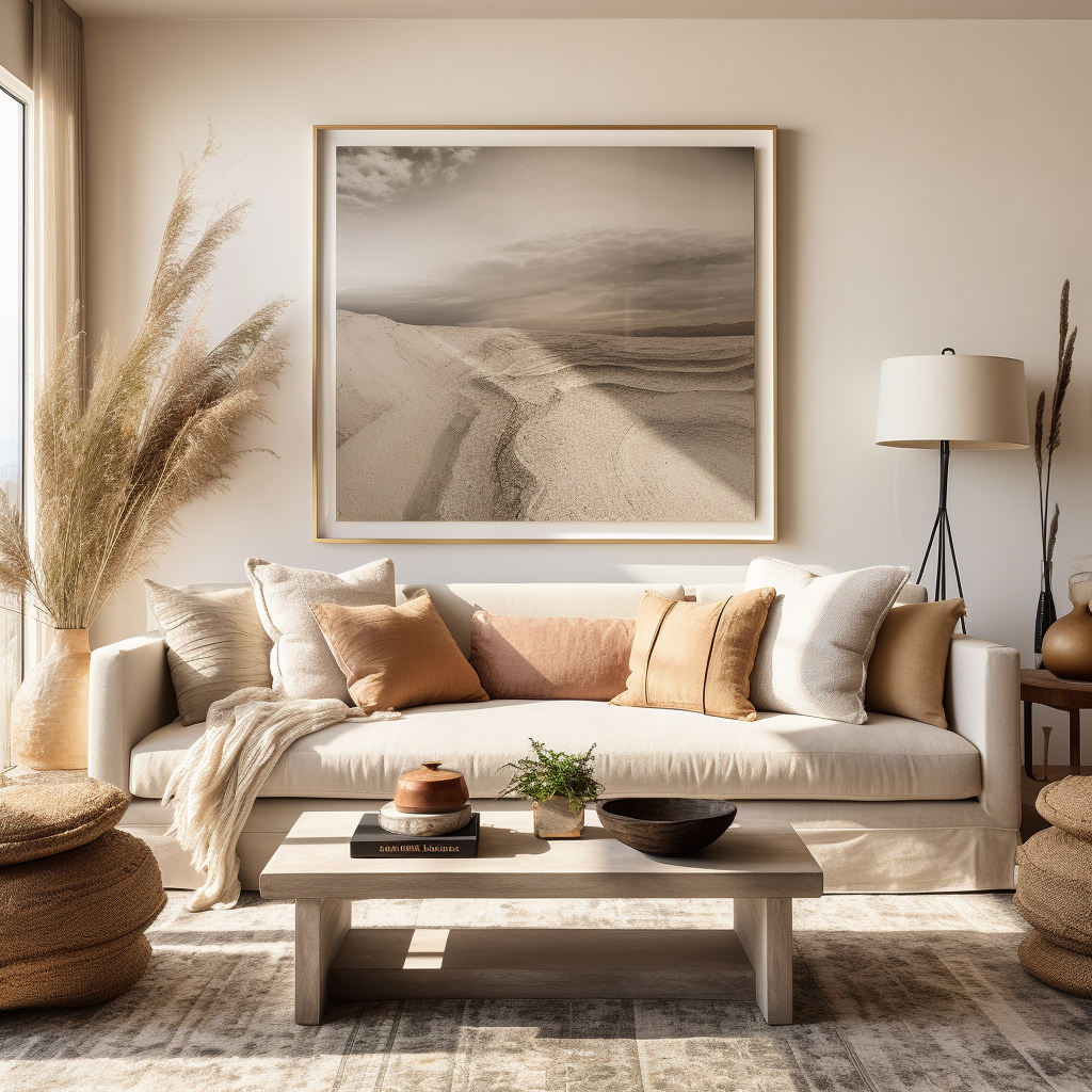 I have kids and pets at home, so I need durable, yet stylish, sofa and pillow options. What should I consider?