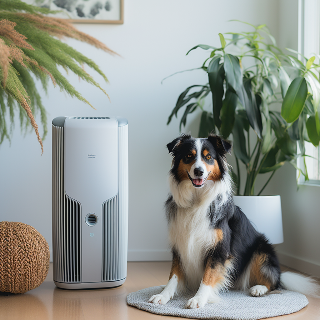I need a real simple solution for pet hair and dander. Would an air purifier help?