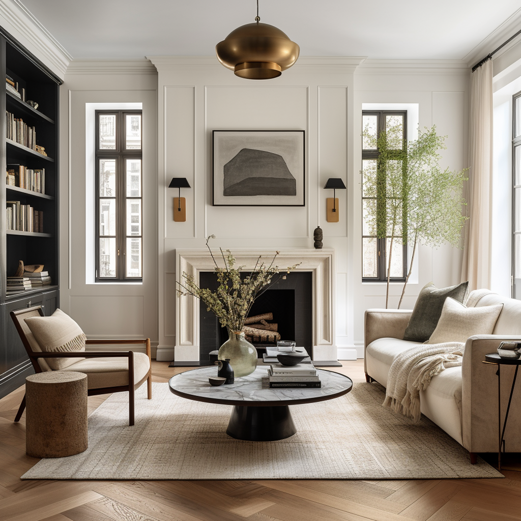 Gestalt Principle of Figure Ground in Interior Design