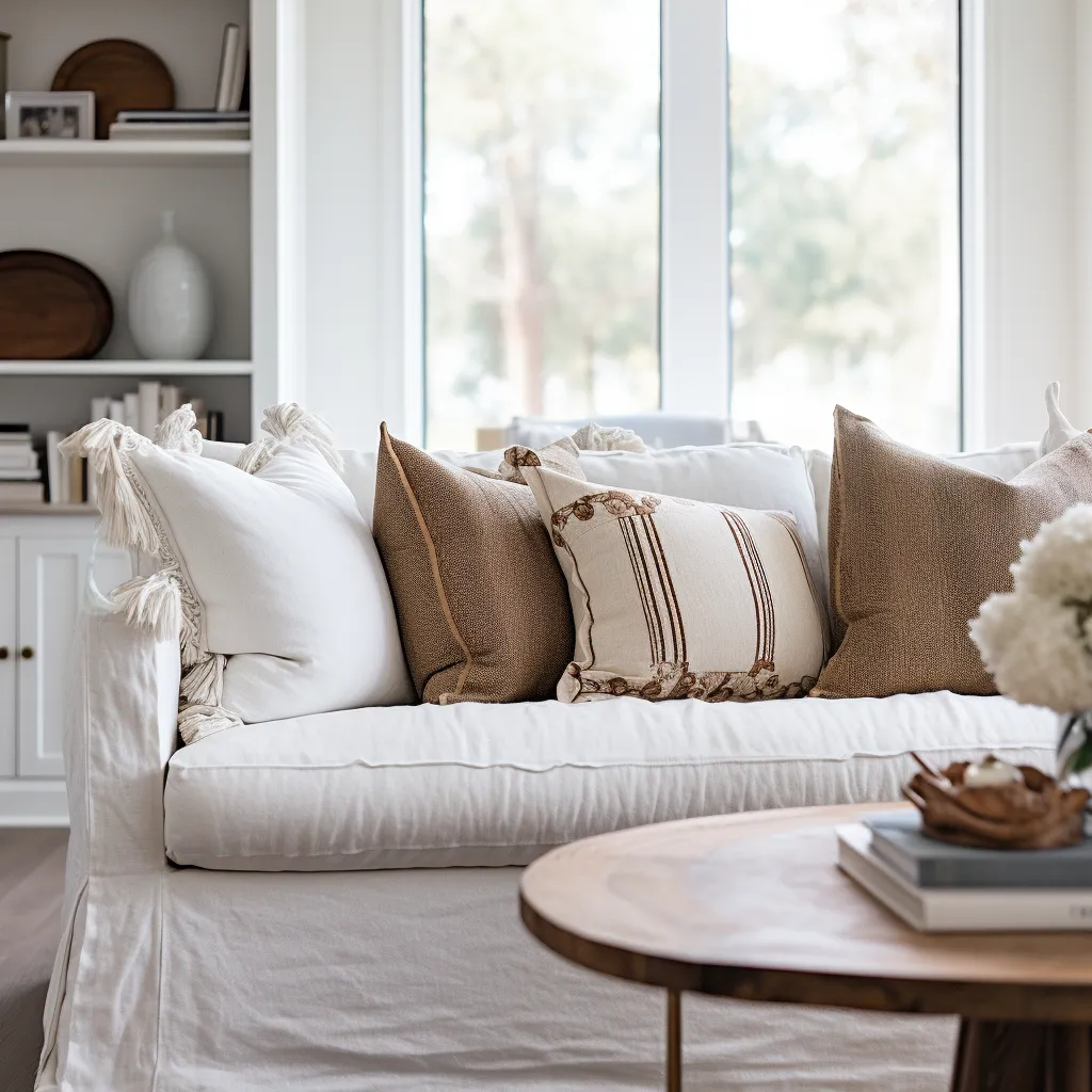 Are there specific brands known for their ability to hold and stay put when covering leather sofas?