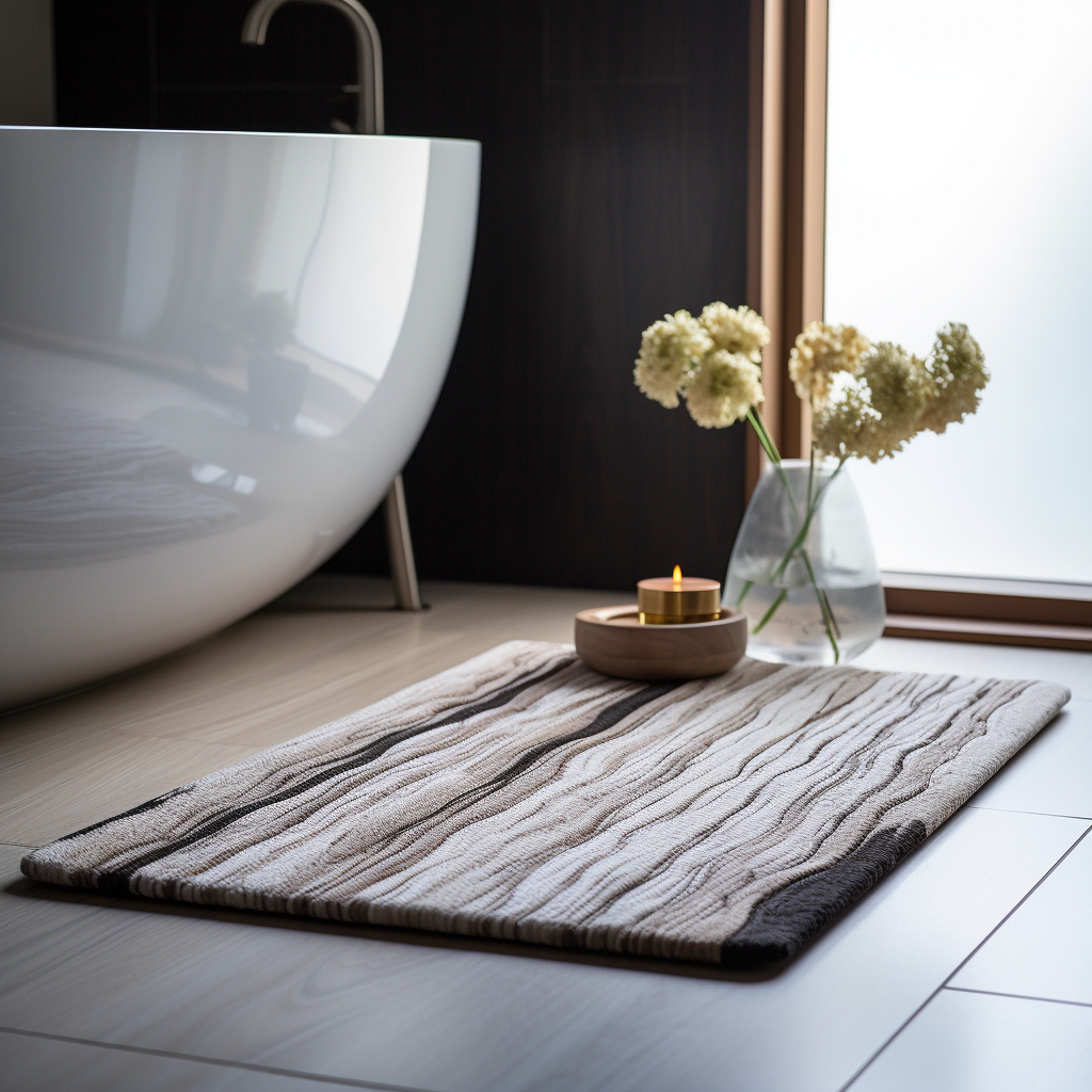My clean bathroom rugs with rubber backing are still damp after washing. How can I dry them quickly without ruining the…