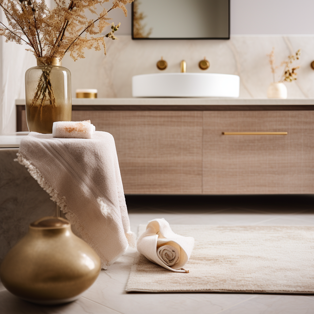 How to Clean Bath Mats and Rugs Without a Washing Machine