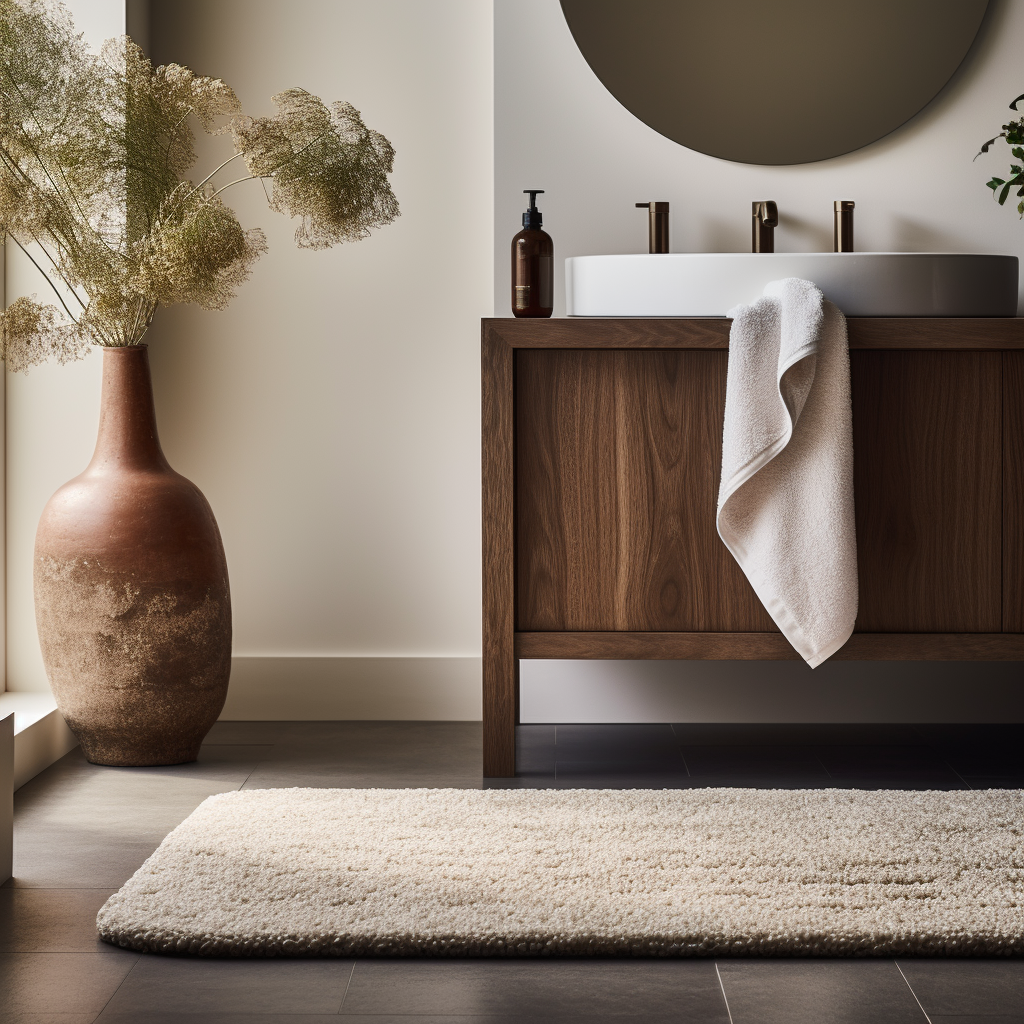 Keep Your Bath Mat Fresh: How to Wash and Clean Bathroom Rugs with Rubber Backing