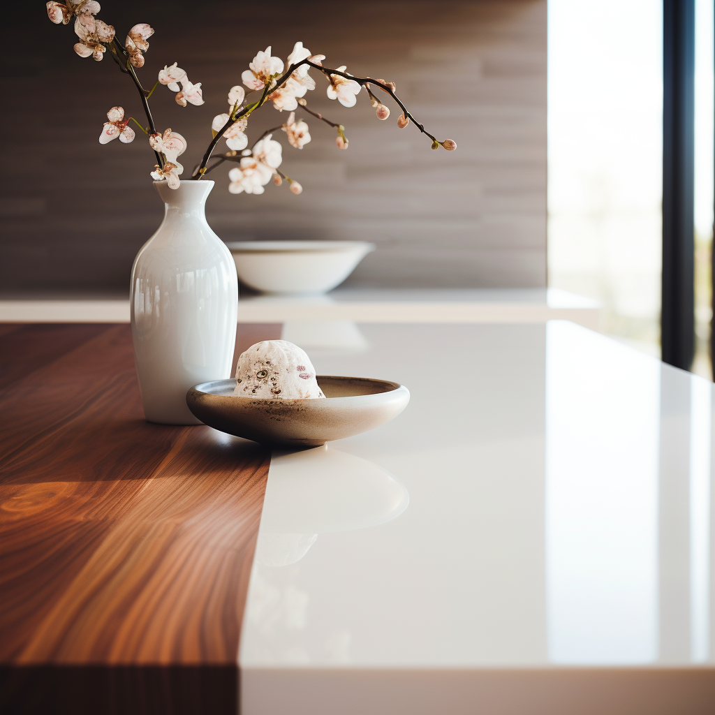 My kitchen has a mix of porcelain and granite countertops. Can I clean them the same way?