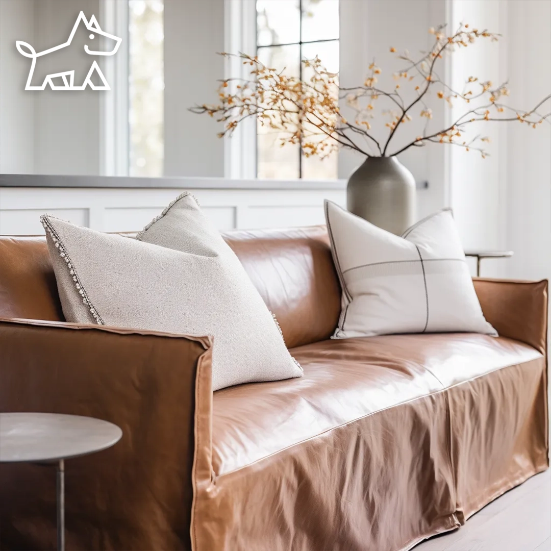 20 DIY Leather Sofa Cover Ideas