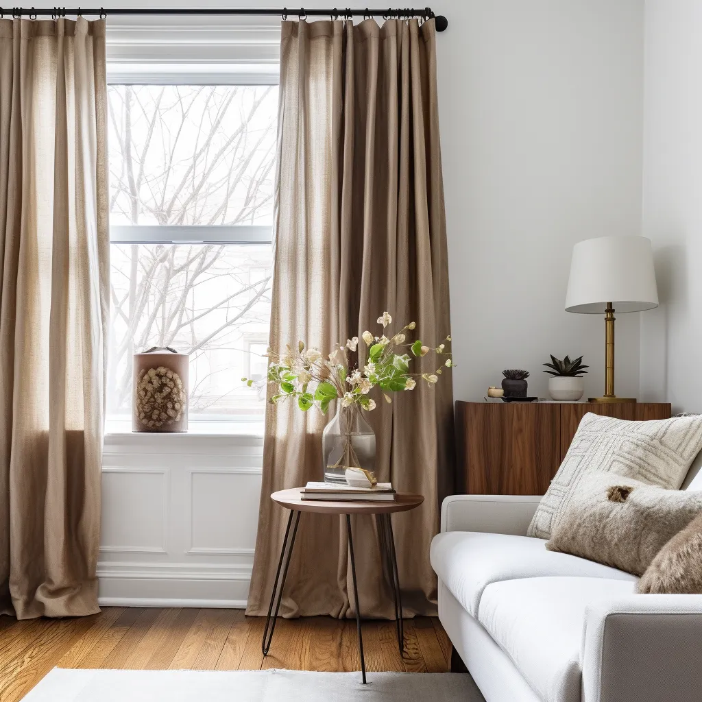 Are there specific hooks you’d recommend for hanging heavier curtain fabrics?