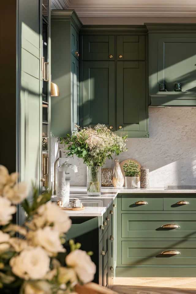 Affordable Forest Green Kitchen Design Ideas You Can Do Now