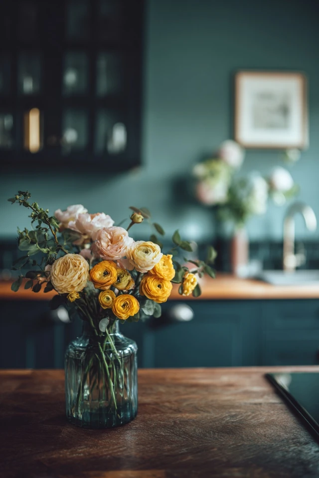 Dark Green Kitchen Wall Styling Guide for a Warm, Inviting Home - photo 2