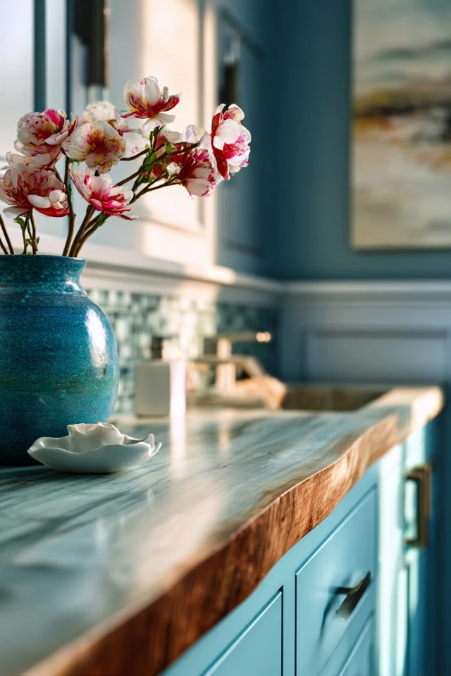 Timeless Live Edge Bathroom Vanity Decor for a Chic Home