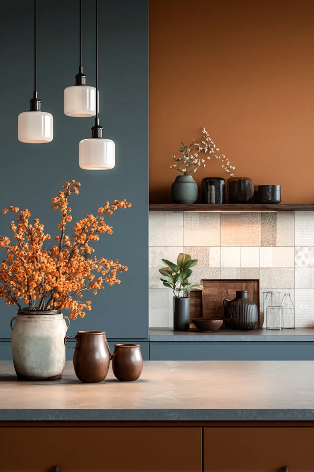 Affordable Modern Copper Backsplash Kitchen Design Ideas You Can Do Now