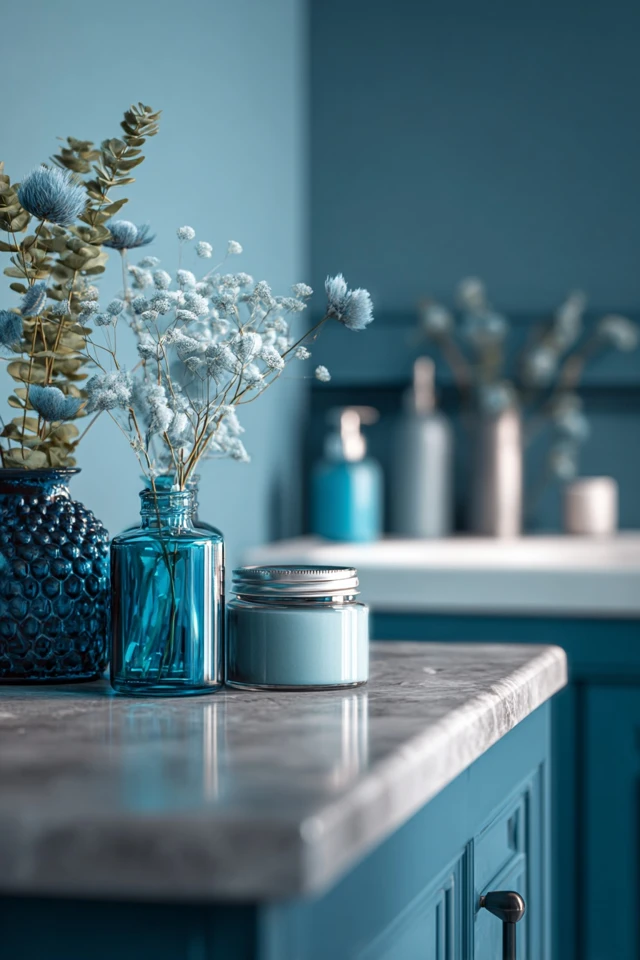 Simple Small Blue Bathroom Ideas to Refresh Your Home