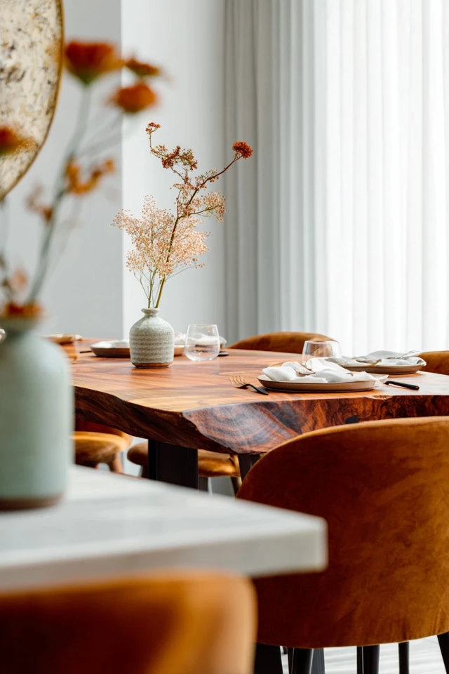 Live Edge Dining Table Inspiration to Transform Your Space