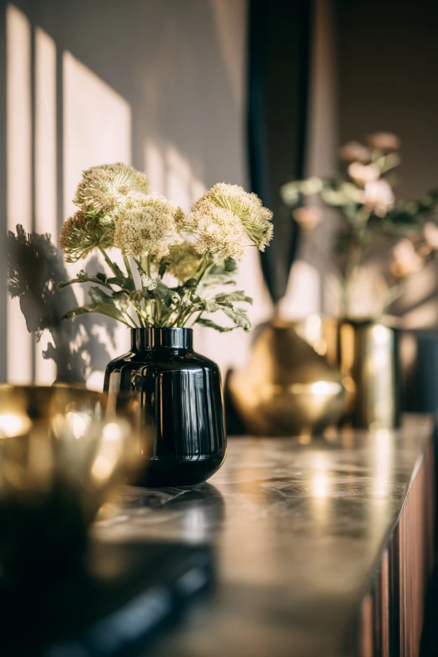 Modern Black And Gold Design Inspiration for Every Space - photo 2