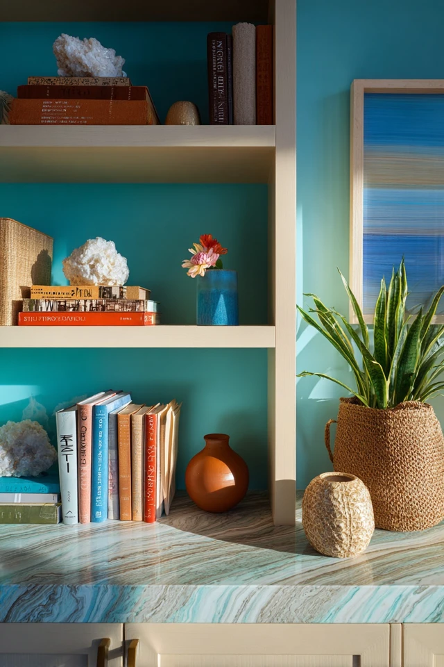 Gorgeous Built In Bookcase Around Doorway Decor That Feels Effortless