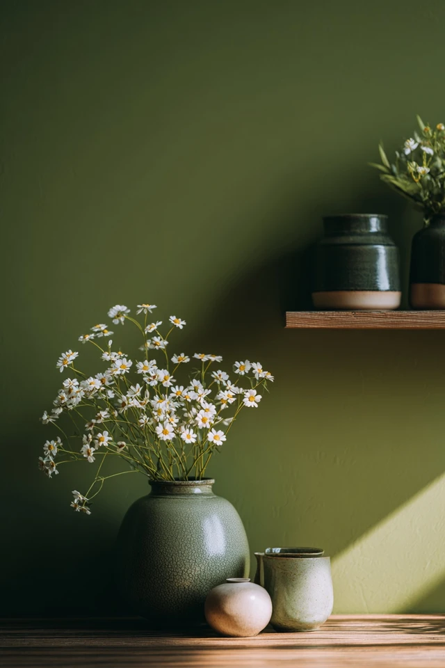 Olive Green Walls Styling Guide for a Warm, Inviting Home