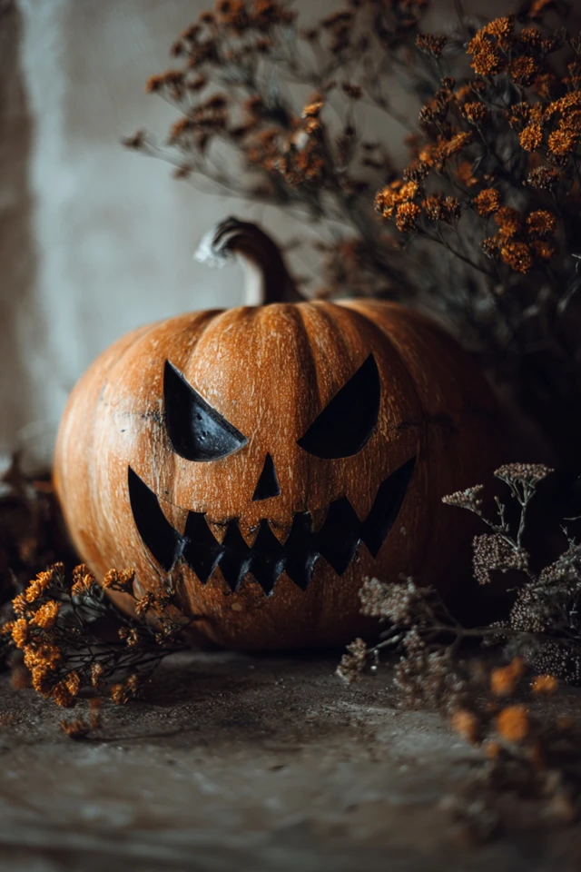 Scary Pumpkin Painting Ideas Aesthetic: Create a Look You’ll Love - photo 2