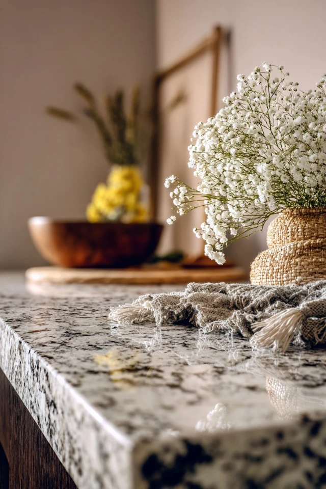White Ice Granite Styling Guide for a Warm, Inviting Home
