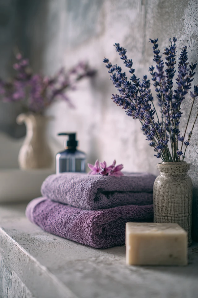 How to Decorate with Purple Bathroom Like a Pro