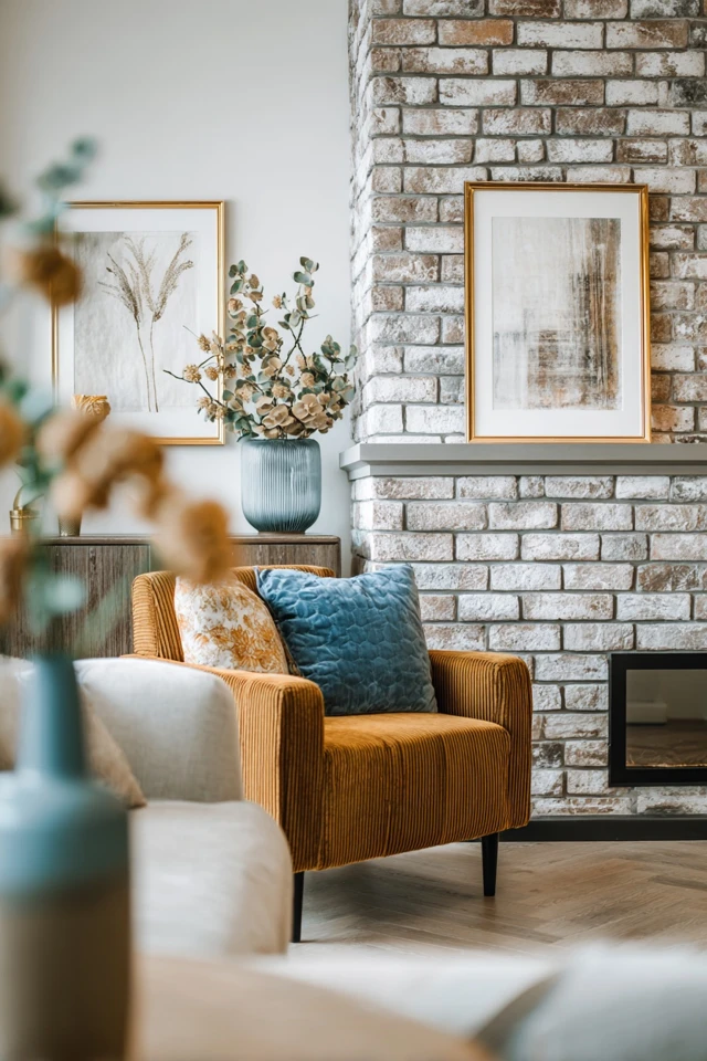Elegant Brick Wall Living Room Decor Ideas You’ll Love