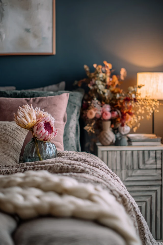 Easy Black Accent Wall Bedroom Makeover Ideas for Beginners