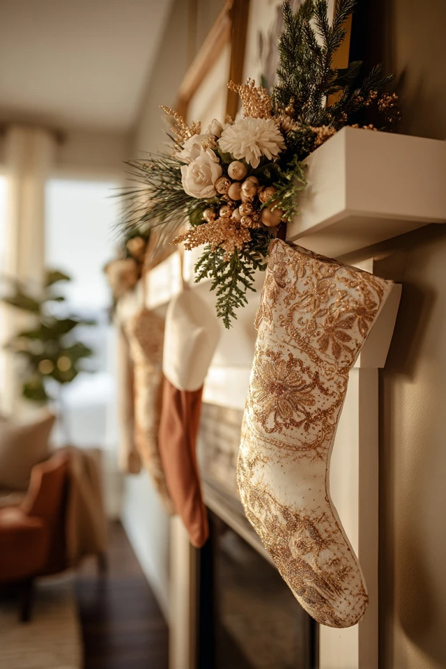 Elegant Creative Ways To Hang Stockings Decor Ideas You’ll Love