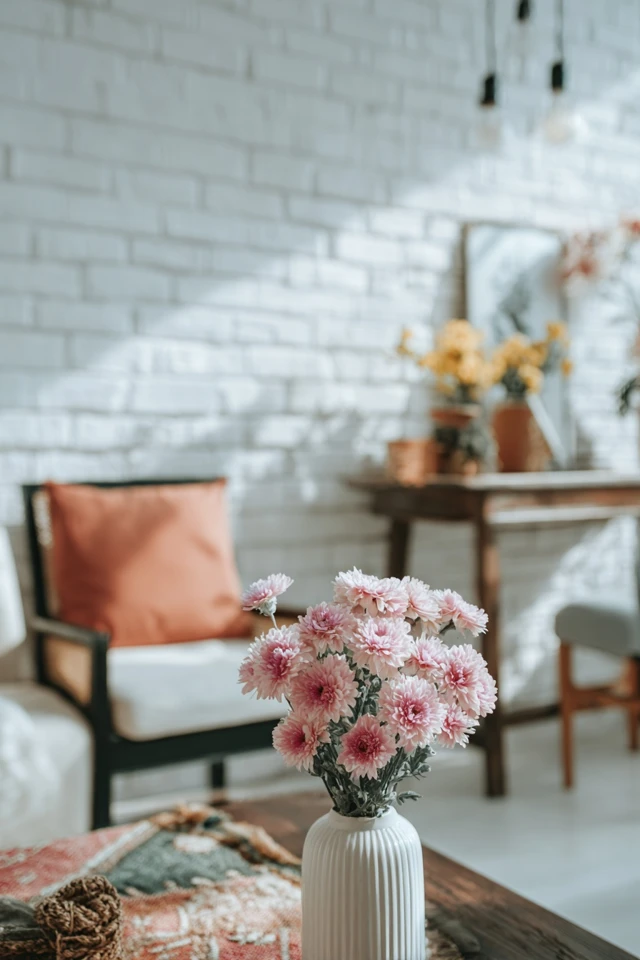 Easy White Brick Wall Makeover Ideas for Beginners - photo 3