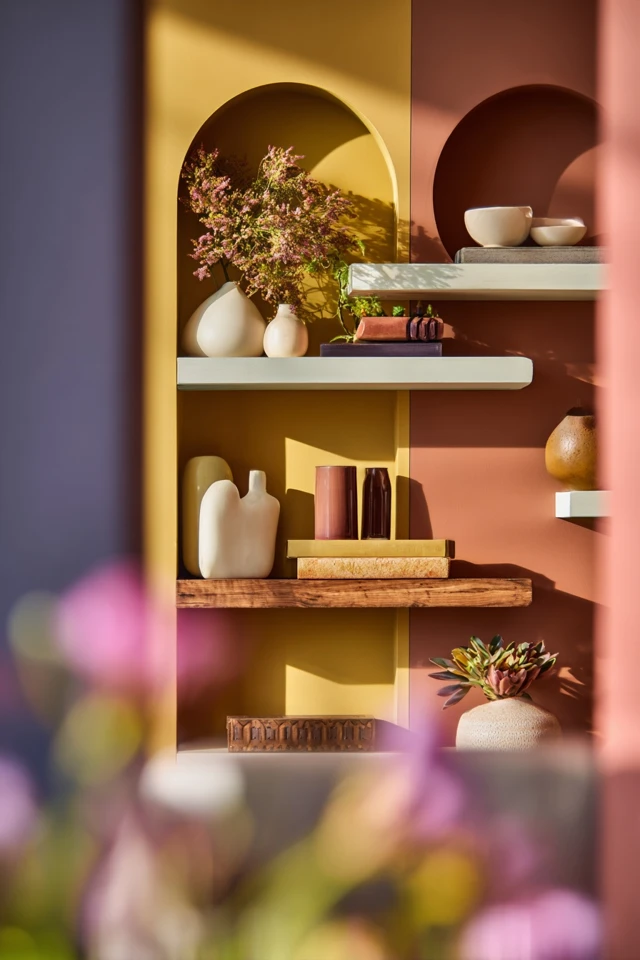 Modular Shelf System Styling Guide for a Warm, Inviting Home - photo 3