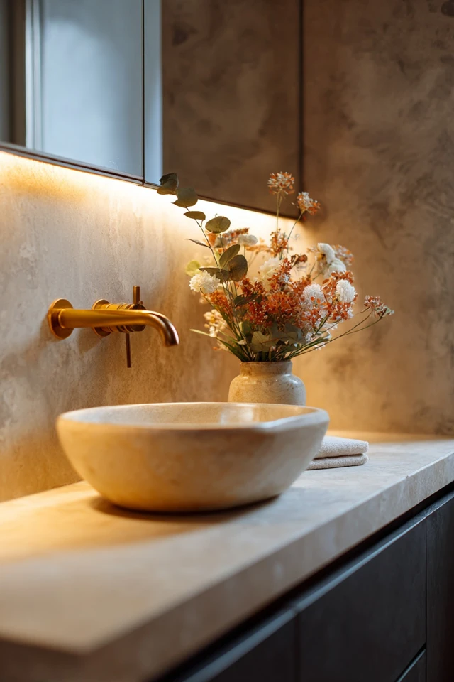 The Best Small Modern Rustic Bathroom Ideas Trends to Try This Year - photo 3