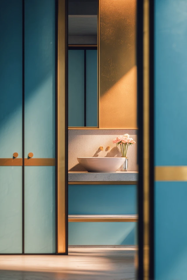 Modern Toilet Privacy Wall Inspiration for Every Space - photo 3
