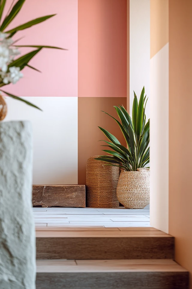 Gorgeous Color Block Painting Ideas Decor That Feels Effortless - photo 3