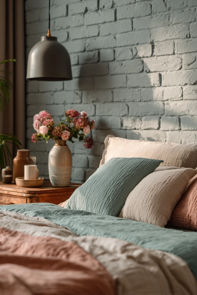 Gorgeous Brick Wall Bedroom Ideas Decor That Feels Effortless - photo 3