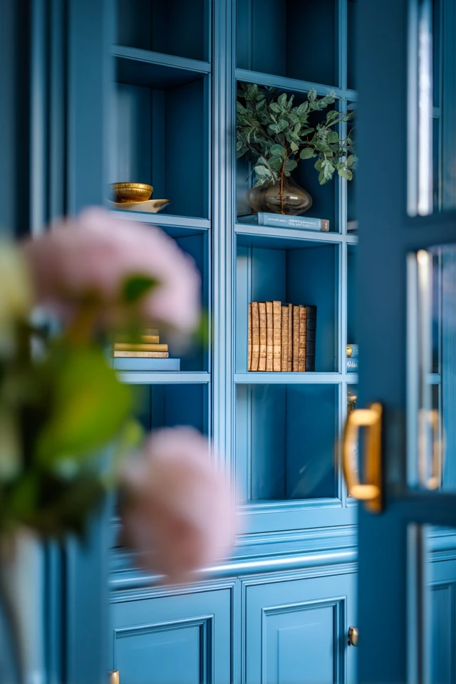 Gorgeous Built In Bookcase Around Doorway Decor That Feels Effortless - photo 3