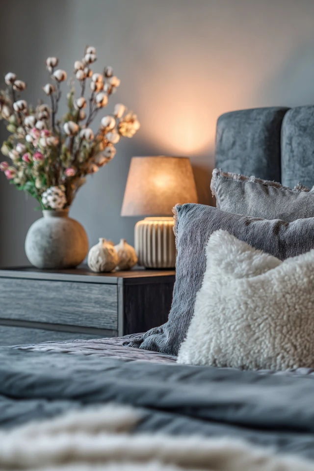 Modern Greyish Blue Bedroom Ideas Inspiration for Every Space - photo 3