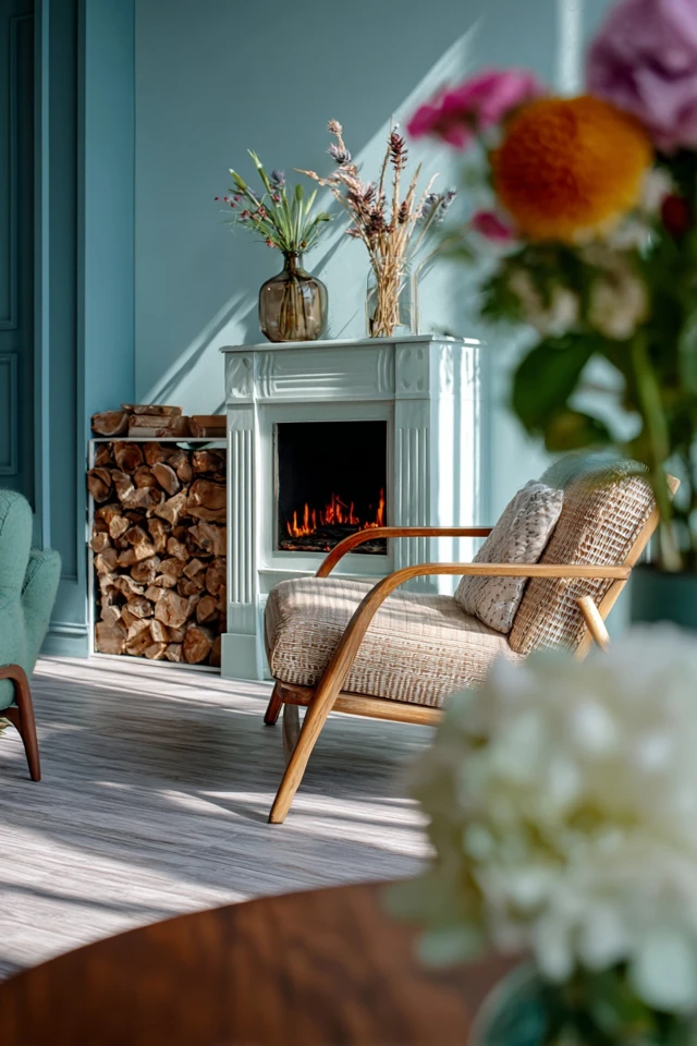 How to Decorate with Modern Fireplace Tv Wall Like a Pro - photo 4