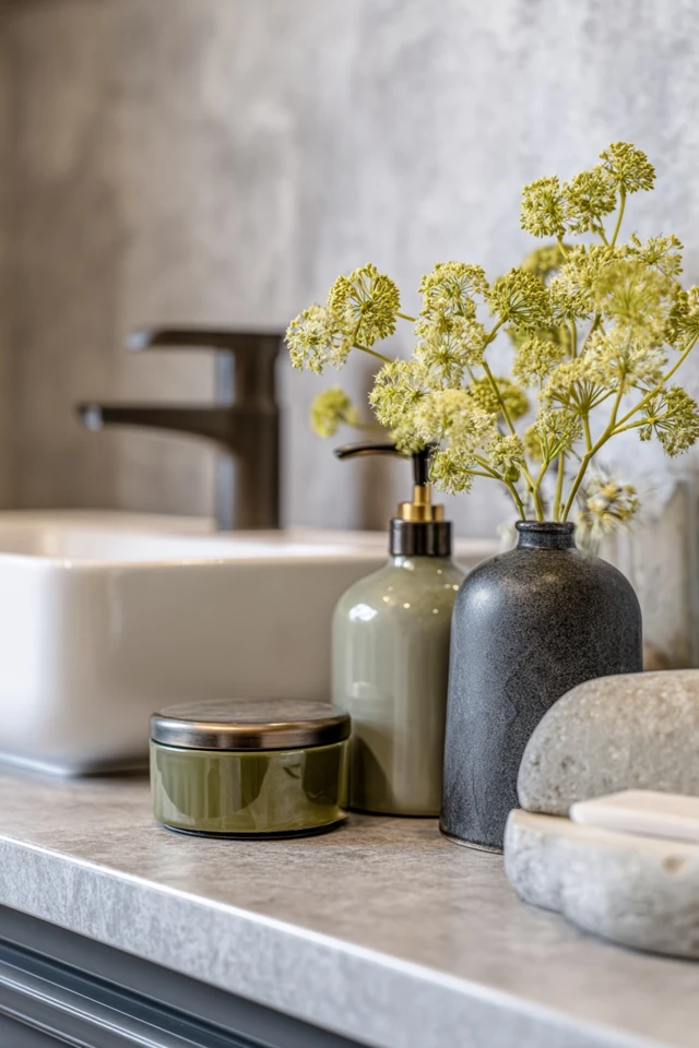 Timeless Accent Color For Gray And White Bathroom Decor for a Chic Home - photo 4
