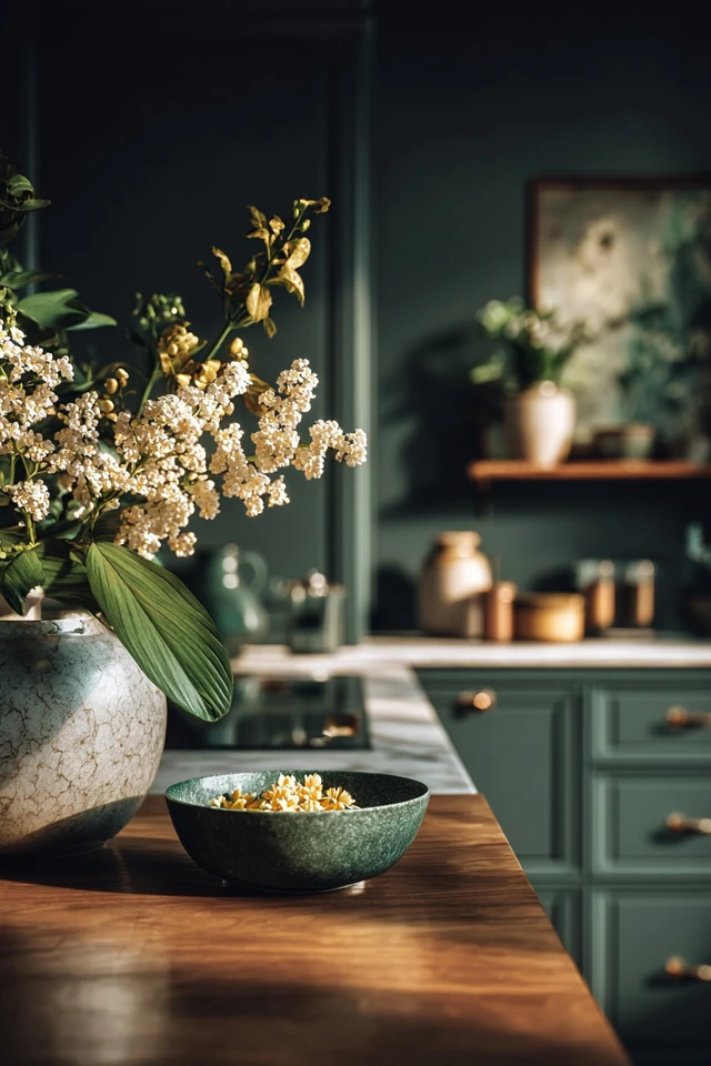 Dark Green Kitchen Walls Styling Guide for a Warm, Inviting Home - photo 4