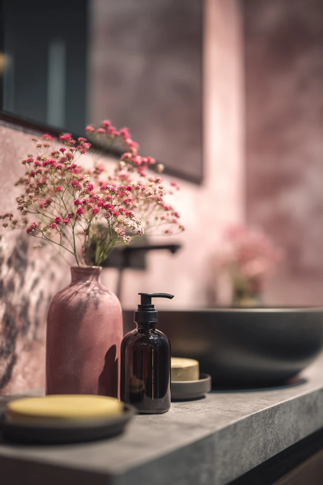How to Decorate with Pink And Black Bathroom Like a Pro - photo 4