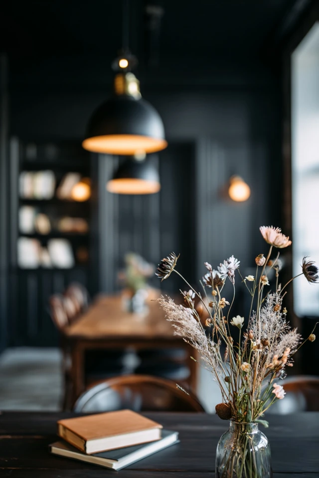 Gorgeous Black Dining Room Decor That Feels Effortless
