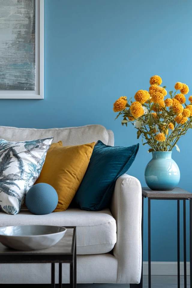 Craftsman style furniture and textiles in a warm wood-toned room