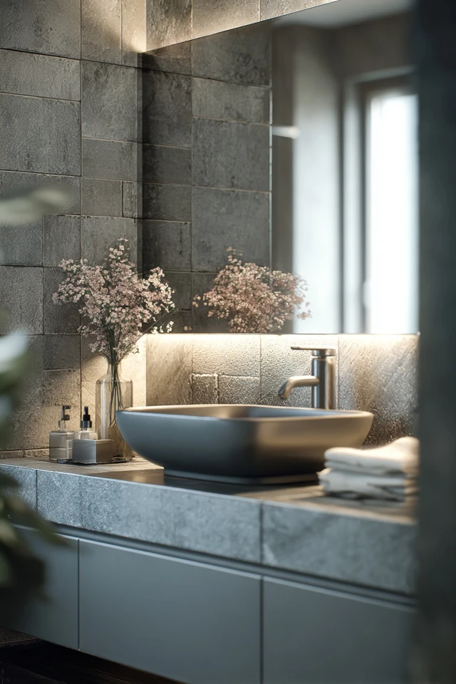 The Best Small Modern Rustic Bathroom Ideas Trends to Try This Year - photo 4