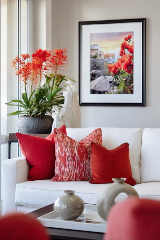 Red Black And White Living Rooms Styling Guide for a Warm, Inviting Home - photo 4