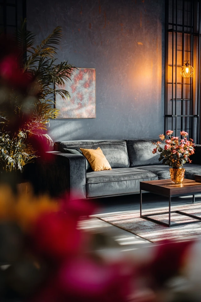 How to Decorate with Dark Gray Couch Living Room Ideas Like a Pro - photo 4