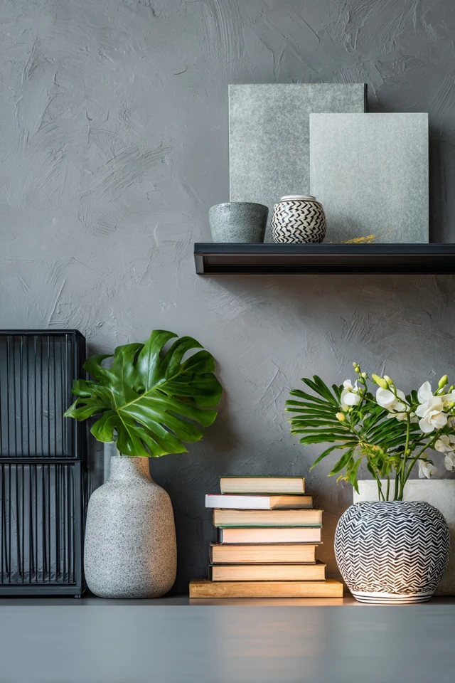 Simple Gray Office Color Schemes Ideas to Refresh Your Home - photo 4