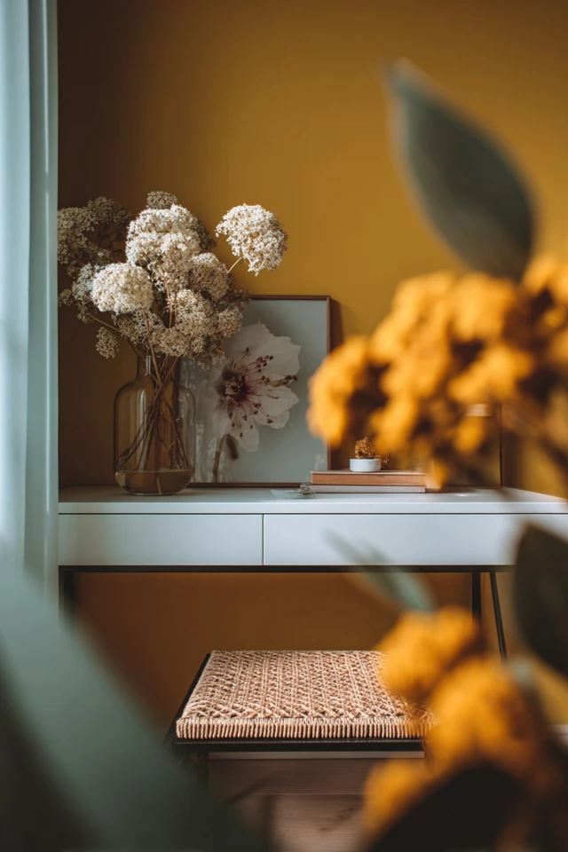 Easy Yellow Home Office Makeover Ideas for Beginners - photo 4