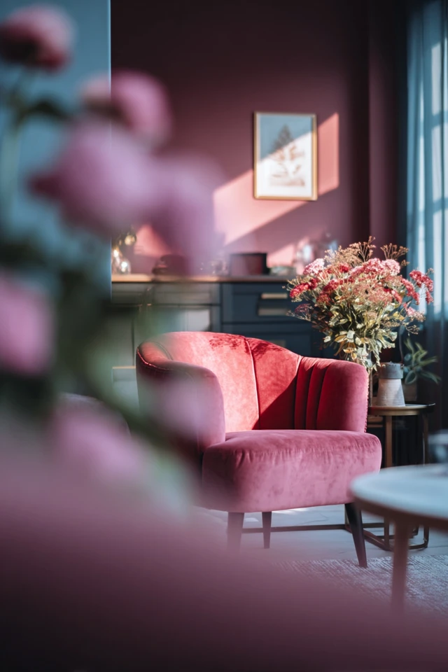 Easy Pink Living Room Makeover Ideas for Beginners - photo 5