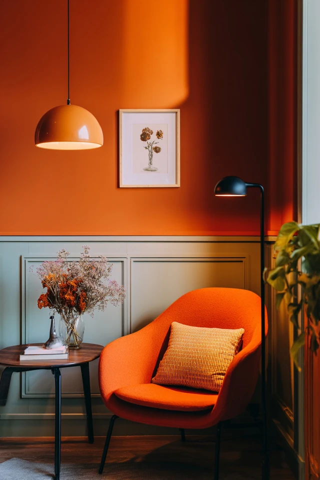 Interior ceiling feature chosen to suit the room's size and function